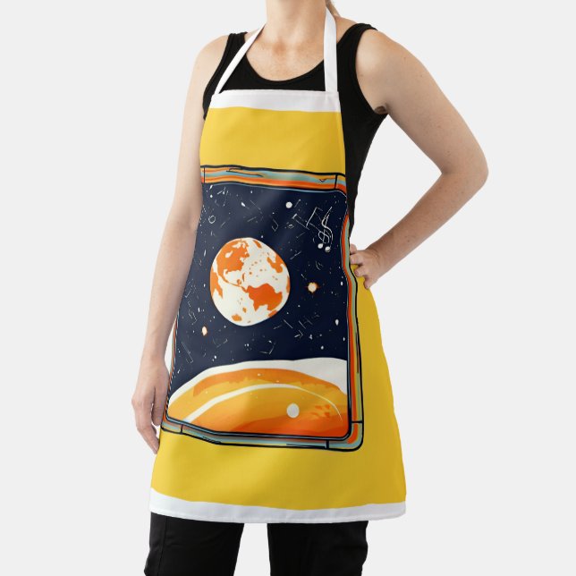 The world driven by music apron (Insitu)