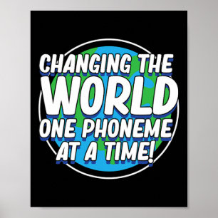 The World Dyslexia Awareness Therapist Graphic Poster