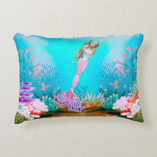The World Famous Doll Mermaid Accent Pillow