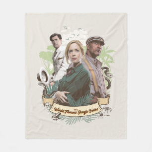 The World Famous Jungle Cruise Fleece Blanket