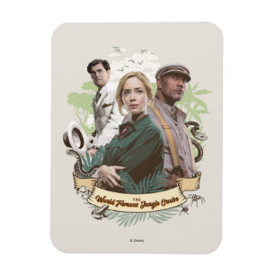 The World Famous Jungle Cruise Magnet