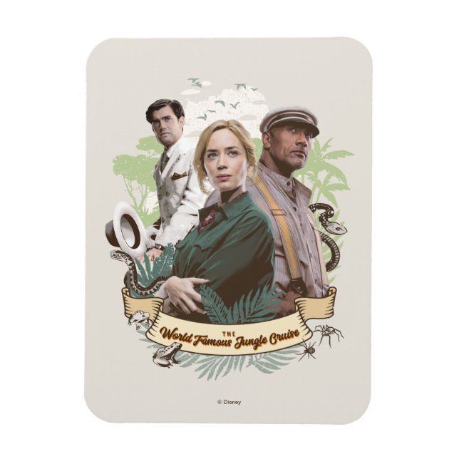 The World Famous Jungle Cruise Magnet (Vertical)