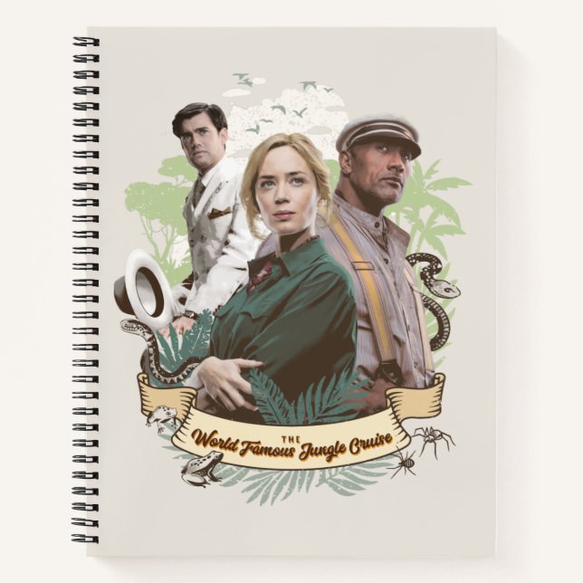 The World Famous Jungle Cruise Notebook (Front)