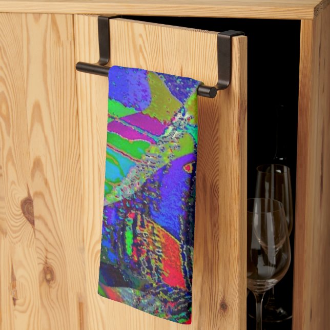 "The World From an Angel's View" Kitchen Towels (Thirds Fold)