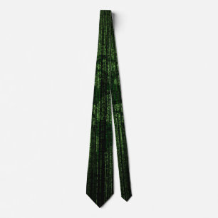 The world in the matrix tie