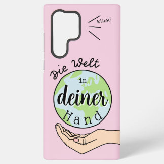 The World in Your Hand Samsung Galaxy Case