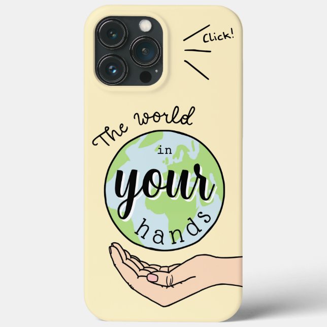 the world in your hands Case-Mate iPhone Hülle Case (Back)