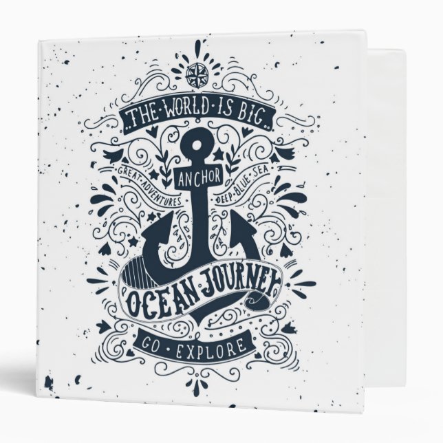 The World Is Big - Go Explore Binder (Front/Inside)