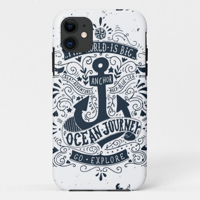 The World Is Big - Go Explore Case-Mate iPhone Case (Back)