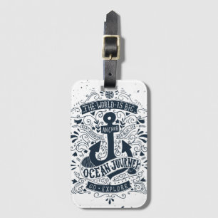 The World Is Big - Go Explore Luggage Tag