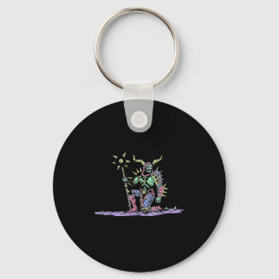 The World Is Cruel So I Choose Not To Be Funny Say Keychain