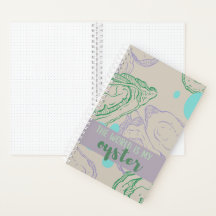 The World Is My Oyster #2 Notebook | Kpop Inspired