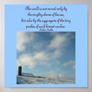 The world is not moved only by the mighty...Poster Poster