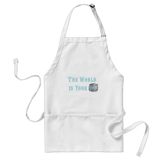 The World is Your Oyster Apron (Front)