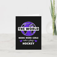 The world needs more girls who play hockey