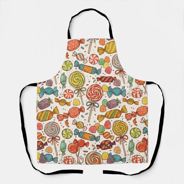 The world of candy. apron (Front)