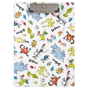 The World of Dr. Seuss Pattern Clipboard