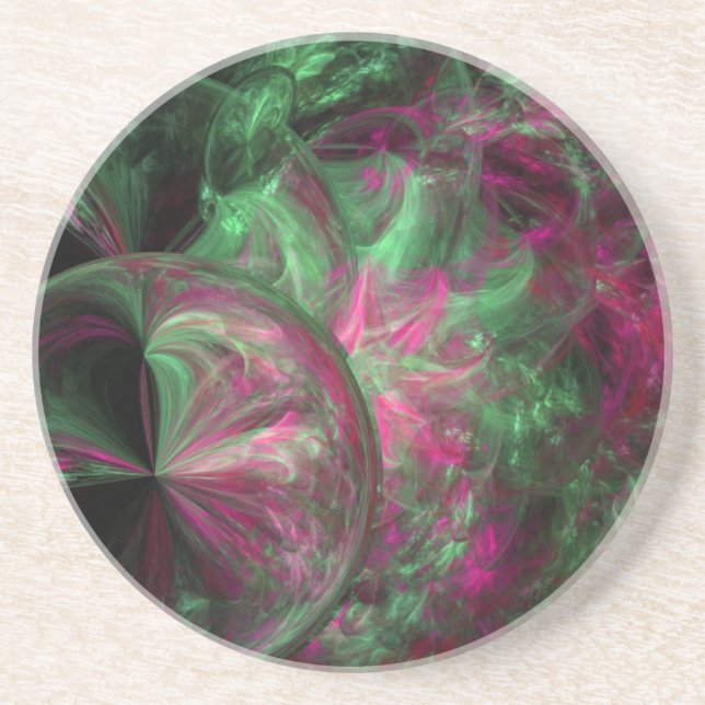 The World of Green and Pink Coasters (Front)