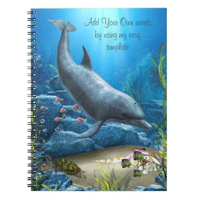 The world of the Dolphin Notebook (Front)