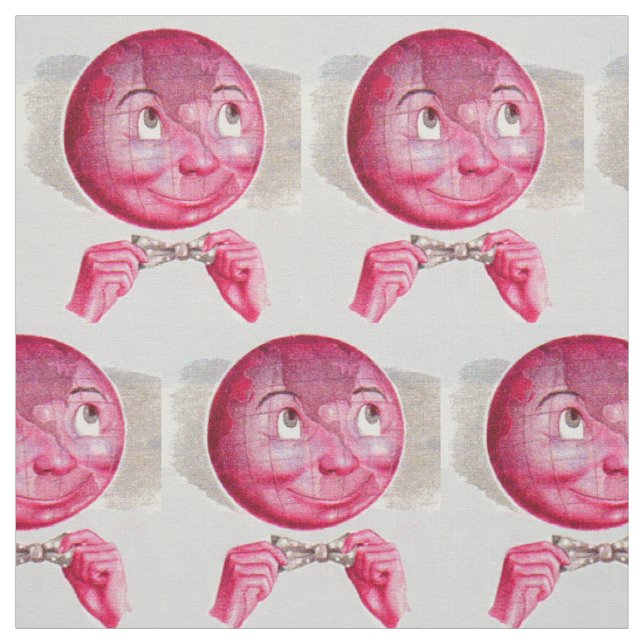 The World on His Mind Fabric (Swatch)