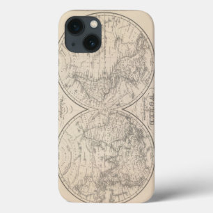 The World on the Globular Projection iPhone 13 Case