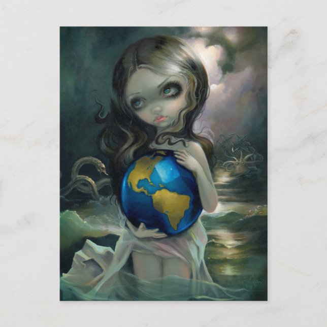 "The World" Postcard (Front)