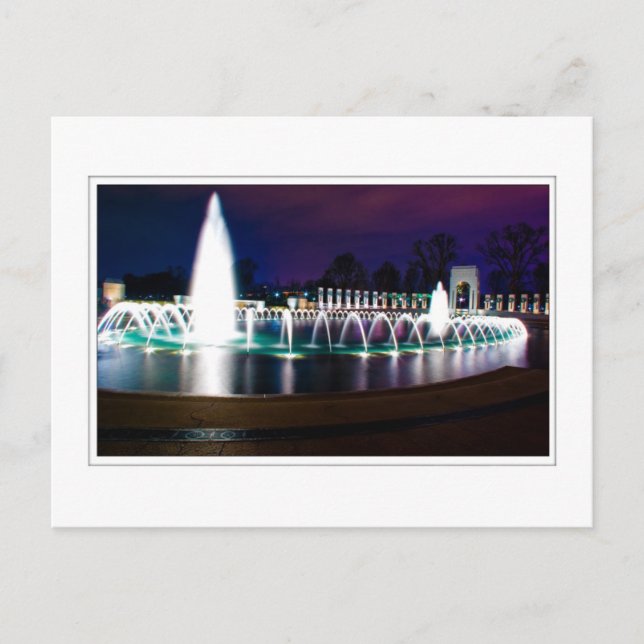 The World War II Memorial Postcard (Front)