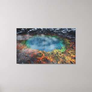 The World Watches Canvas Print