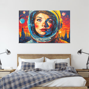 THE WORLD WE DISCOVERED 14 CANVAS PRINT