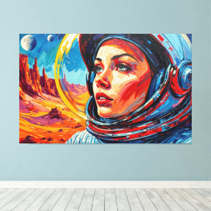 THE WORLD WE DISCOVERED CANVAS PRINT