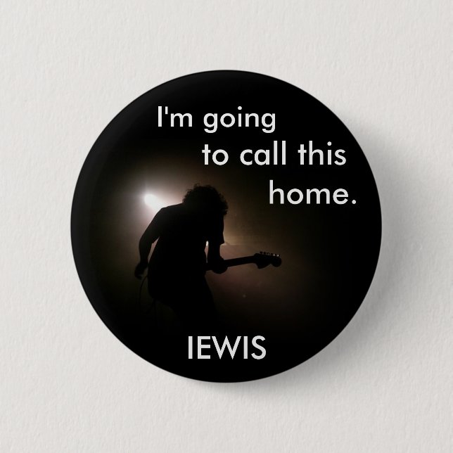 The World We Love 2 Inch Round Button (Front)