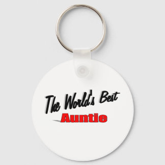 The World's Best Auntie Keychain