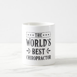 The World's Best Chiropractor Chiropractic Spine Coffee Mug