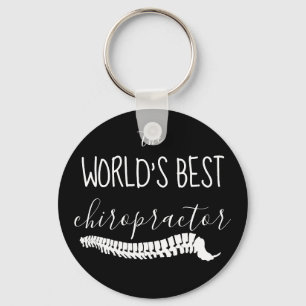 The World's Best Chiropractor Keychain