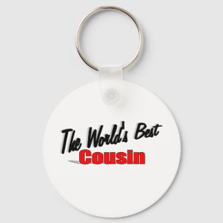 The World's Best Cousin Keychain