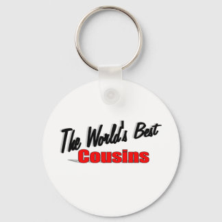 The World's Best Cousins Keychain