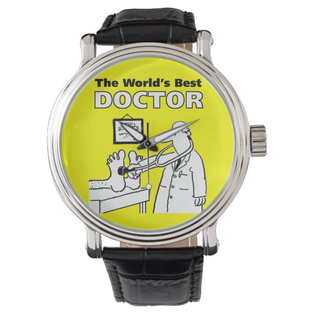 The World's Best Doctor Watch (Front)