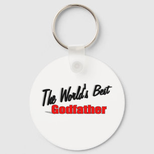 The World's Best Godfather Keychain