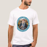 The World's Best Grandpa Modern Custom Photo T-Shirt<br><div class="desc">This simple and classic design is composed of serif typography and add a custom photo.</div>