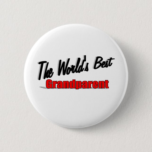The World's Best Grandparent 2 Inch Round Button (Front)