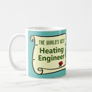 The World's Best Heating Engineer. Coffee Mug