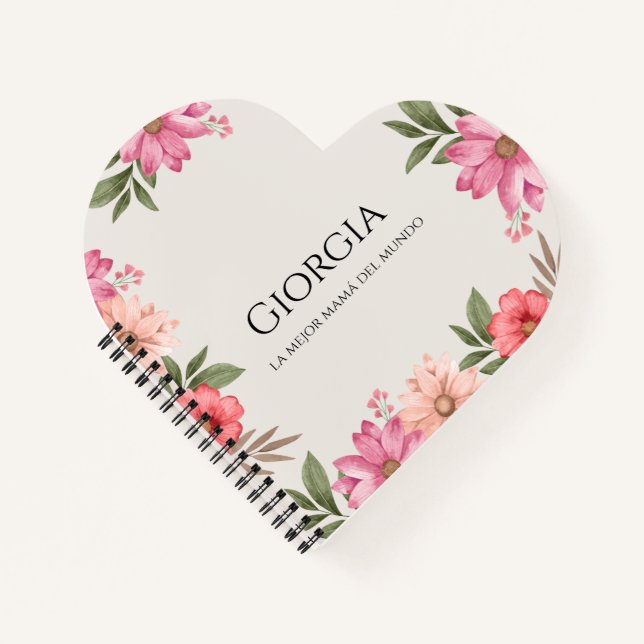 The World's Best Mom Notebook (Front)