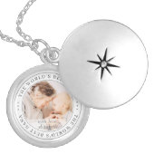 The World's Best Nana Classic Simple Photo Locket Necklace (Front)