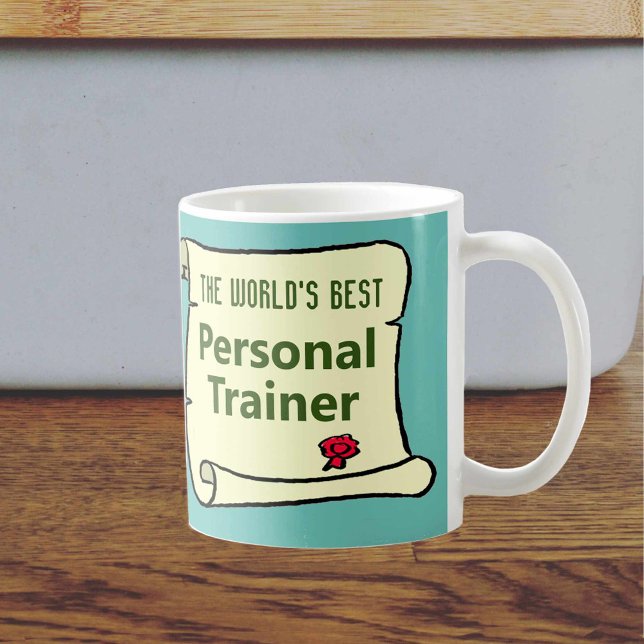 The World's Best Personal Trainer. Coffee Mug (Creator Uploaded)