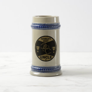The worlds Best Uncle Beer Stein
