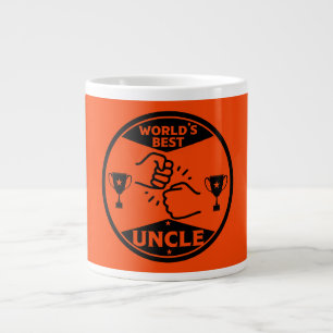 The worlds Best Uncle Large Coffee Mug