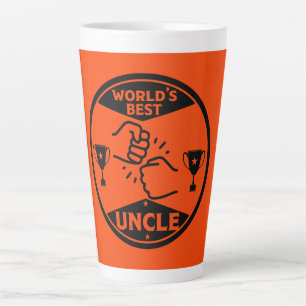 The worlds Best Uncle Latte Mug