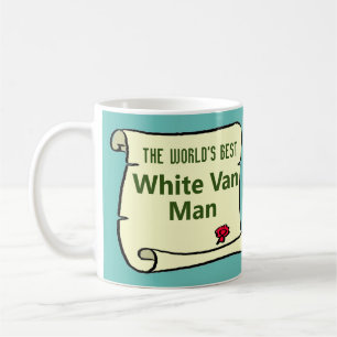 The World's Best White Van Man. Coffee Mug