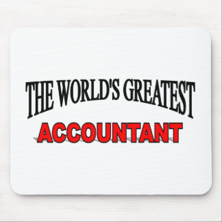 The World's Greatest Accountant Mouse Pad