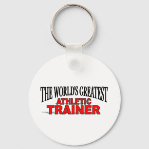 The World's Greatest Athletic Trainer Keychain